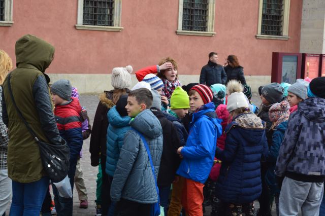 Harried schoolteacher